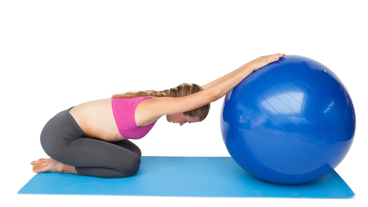 pilates lopta