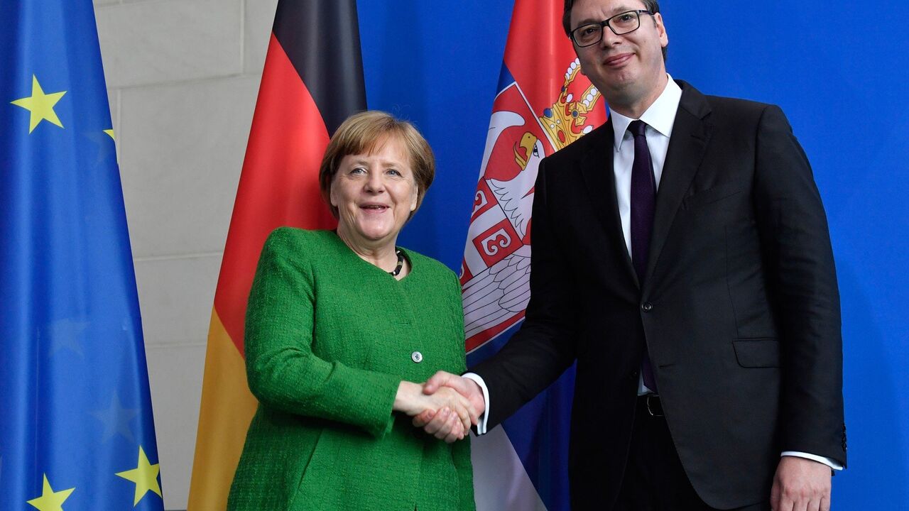 Angela Merkel, Aleksandar Vučić