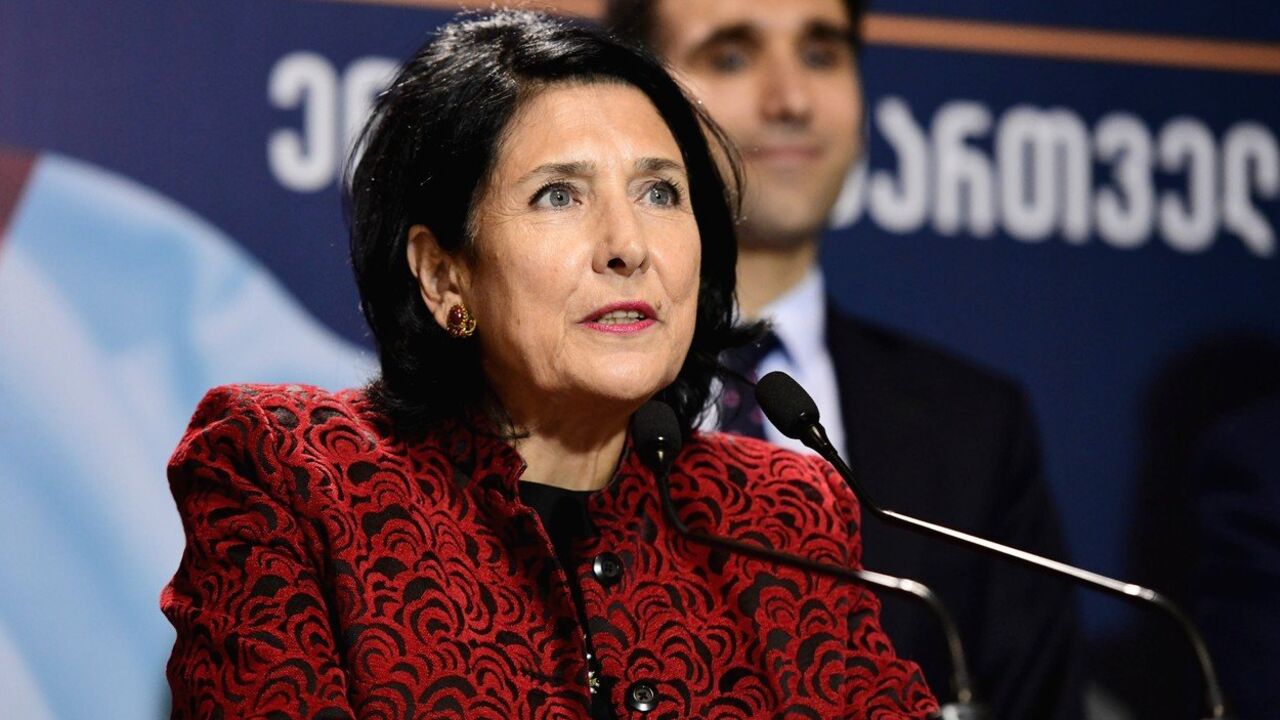 Salom Zuribišvili, Gruzija