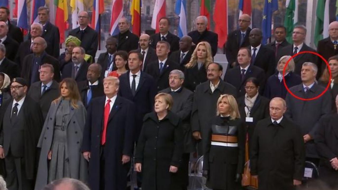 Vladimir Putin, Hašim Tači
