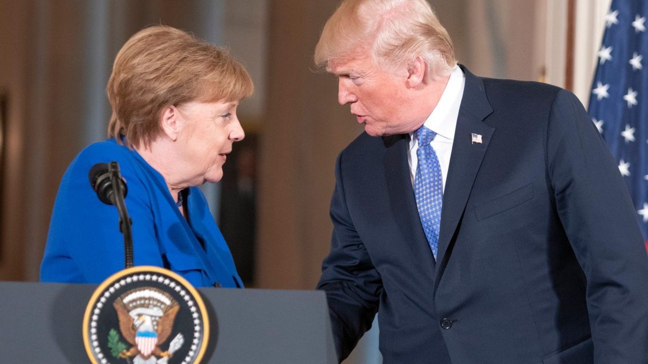 Tramp i Merkel