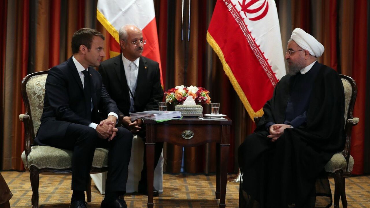 Emanuel Makron i Hasan Rohani
