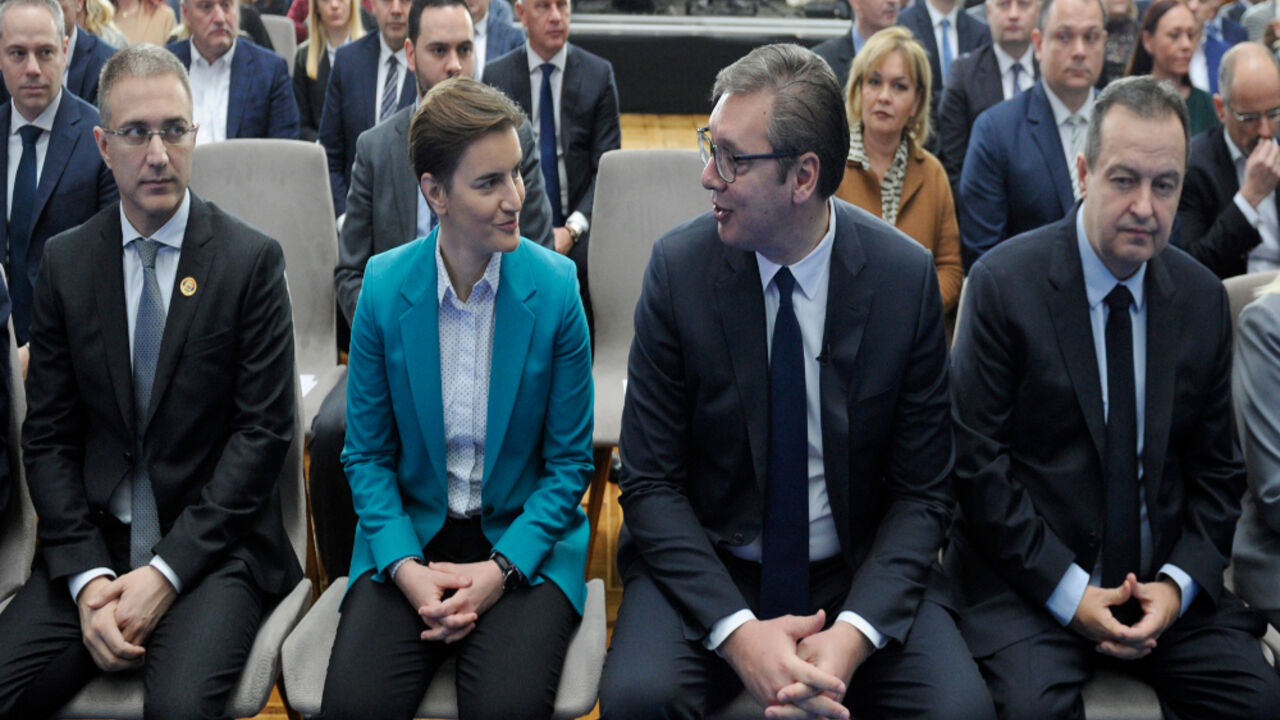 Aleksandar Vučić i Ana Brnabić