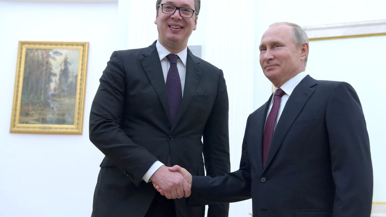Aleksandar Vučić i Vladimir Putin