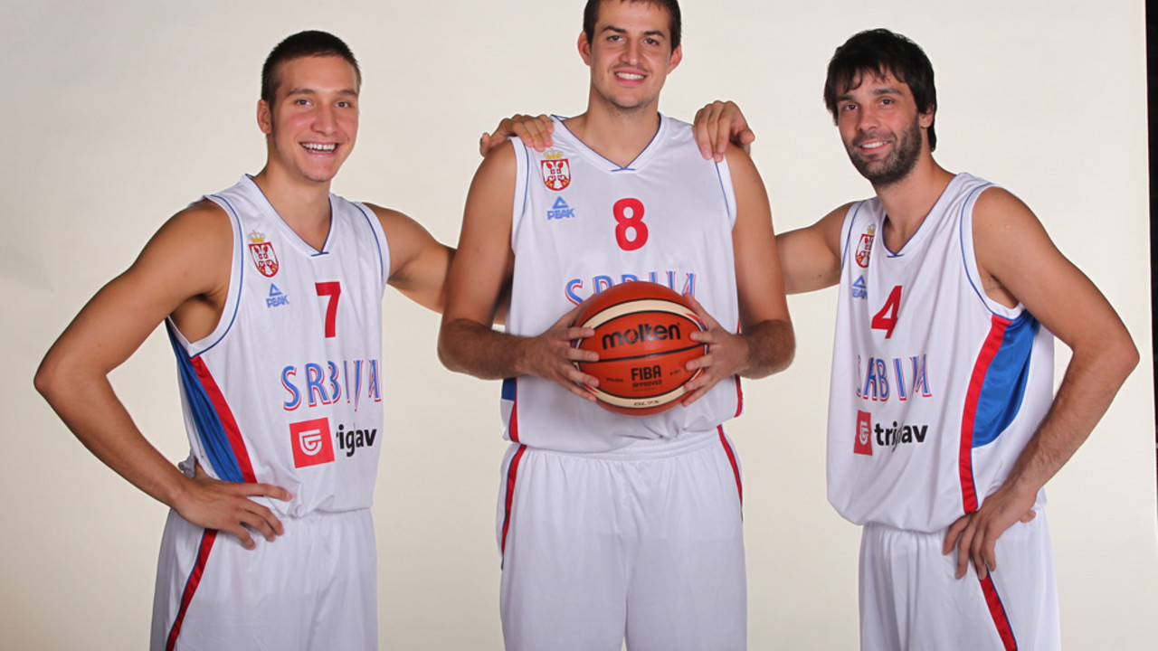 Bogdan Bogdanović, Nemanja Bjelica i Miloš Teodosić