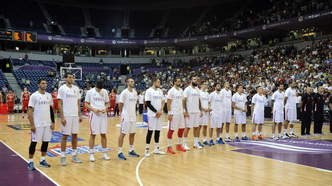 Košarkaši Srbije uoči meča "Ačibadem Trofeja Beograda" sa Turskom