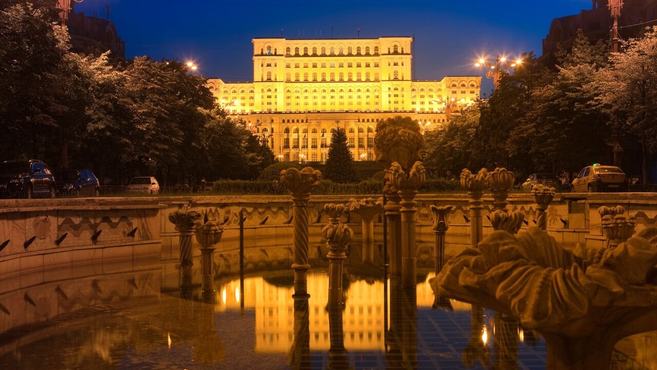 Bukurešt, Rumunija, parlament