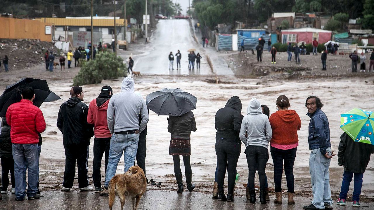 čile, poplave