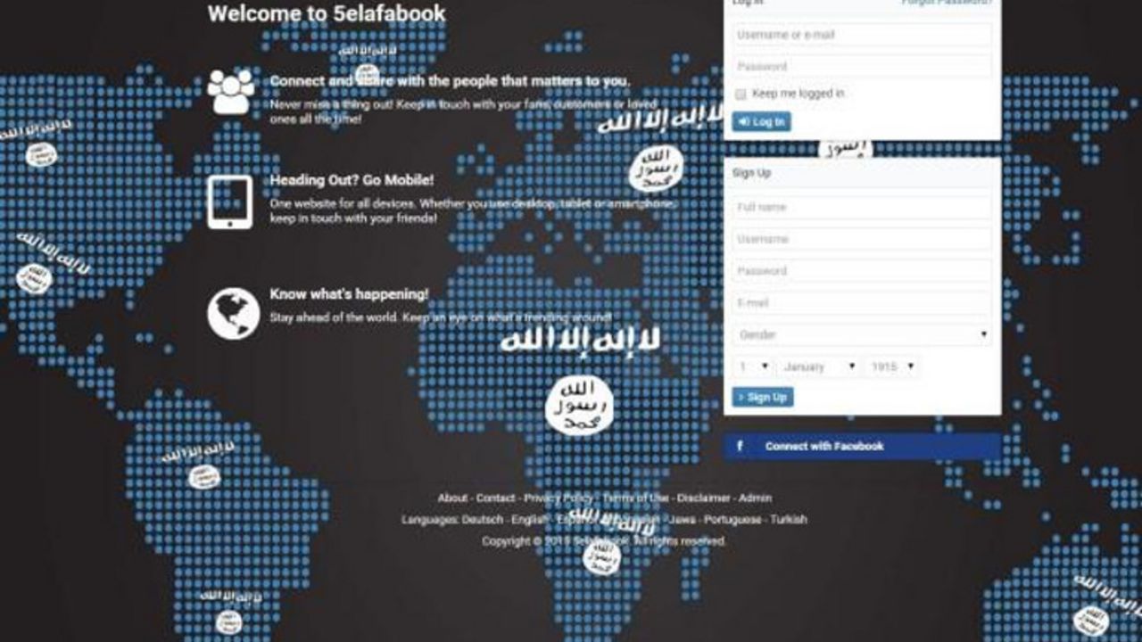 kelafabuk, društvena mreža Islamske države
