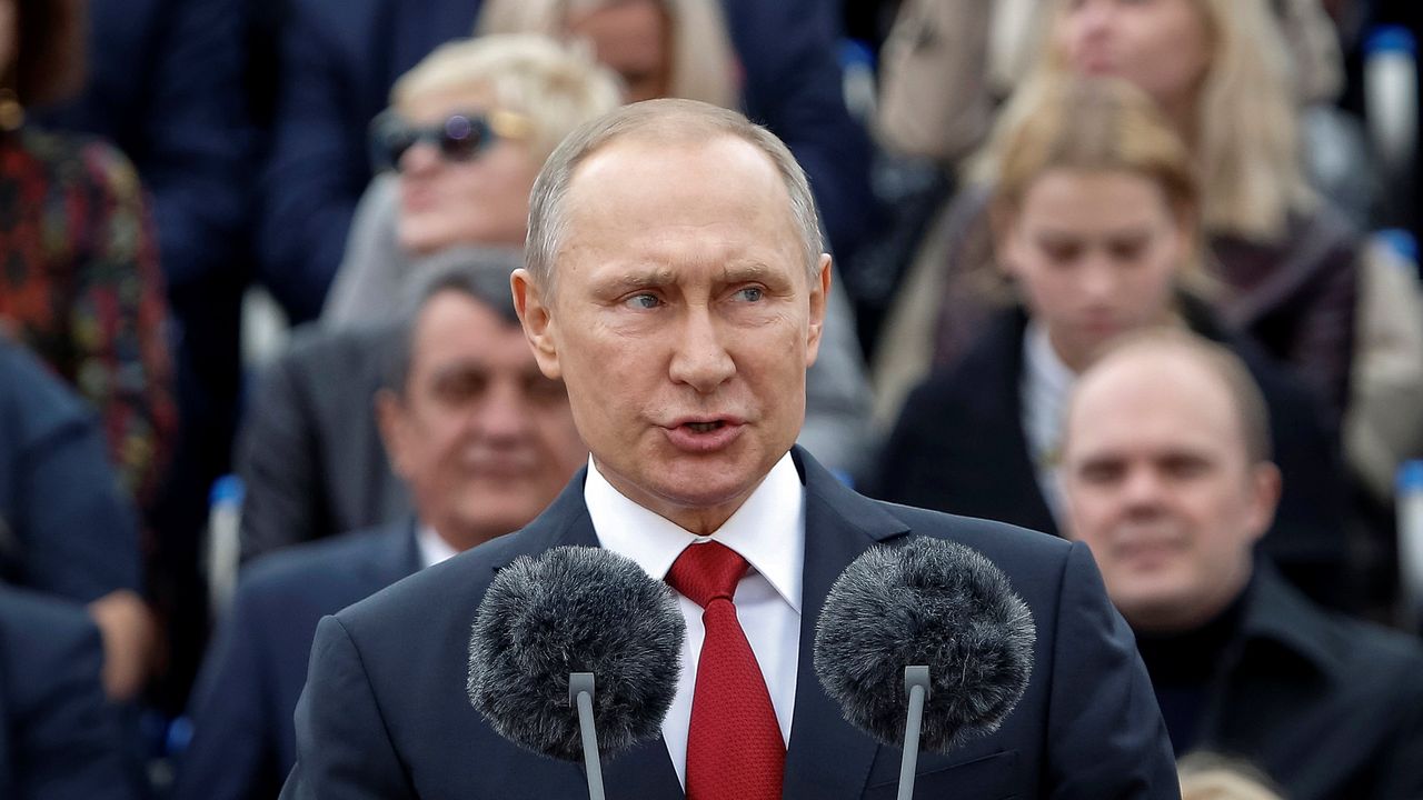 Vladimir Putin drži govor