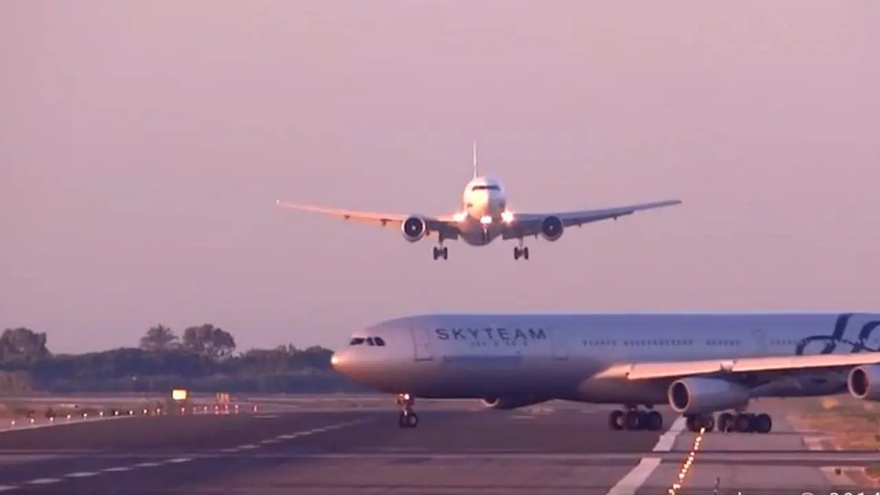 sudar dva aviona u Barseloni