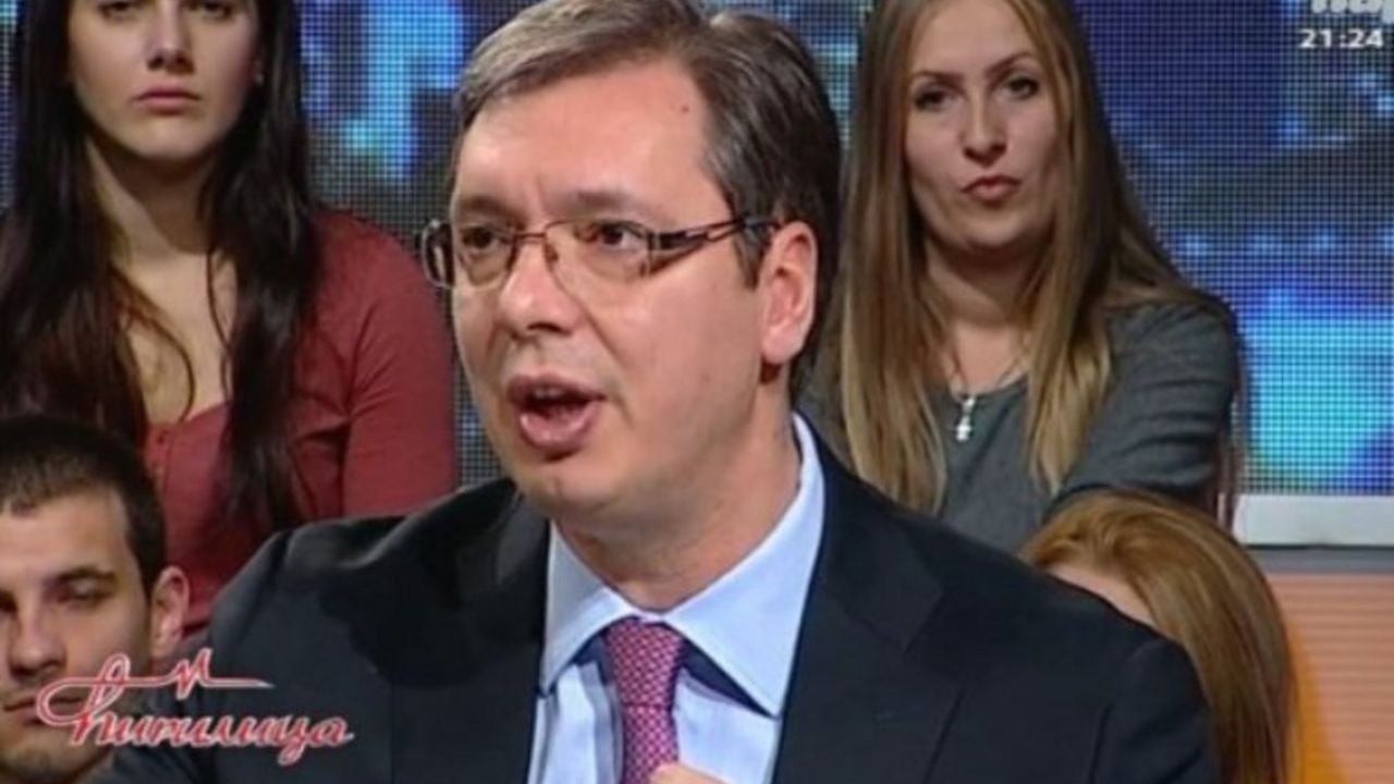 Aleksandar Vučić u emisiji Ćirilica