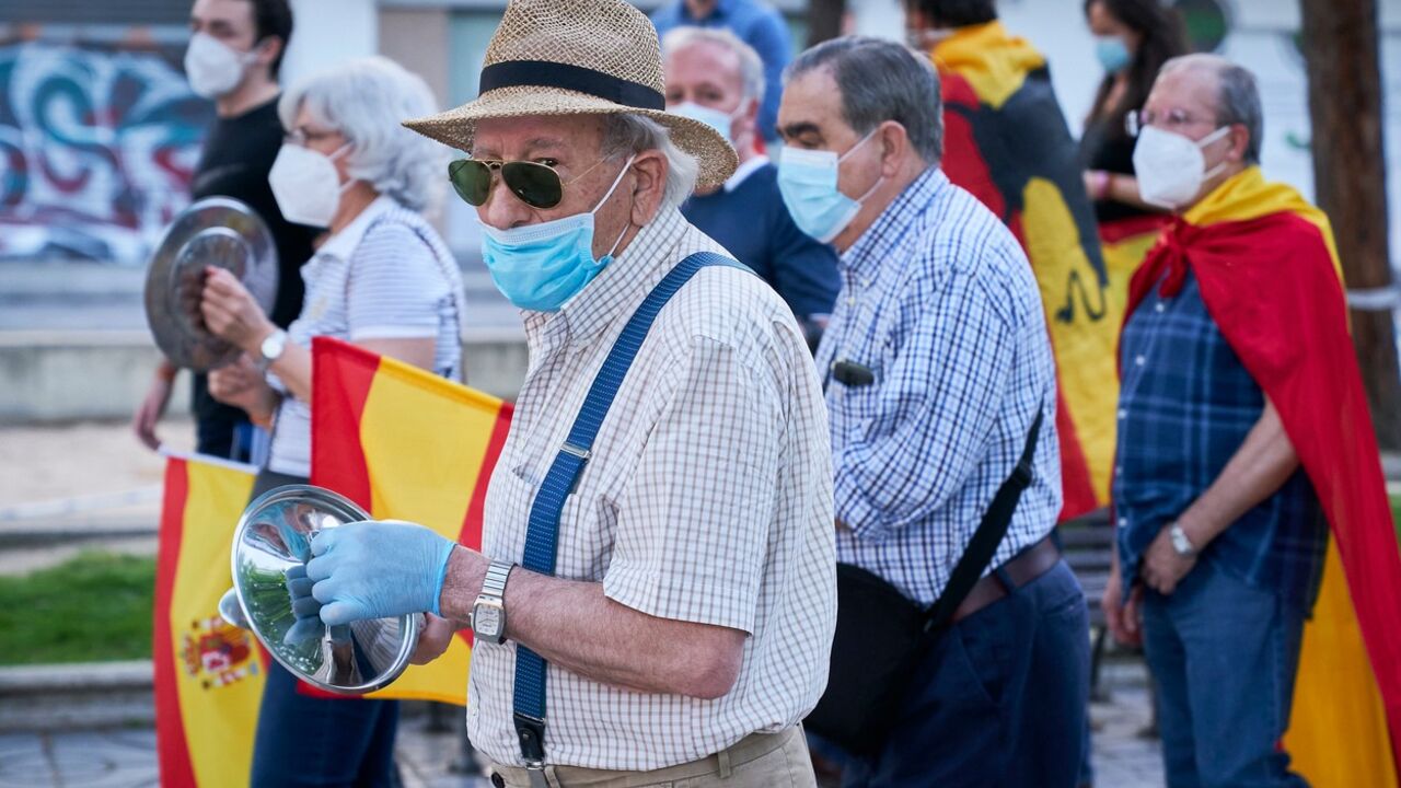 Protest u Španiji zbog korone