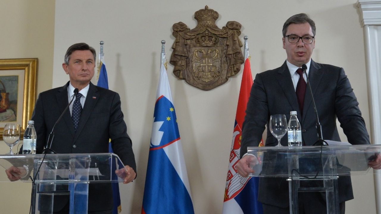 Aleksandar Vučić i Pahor