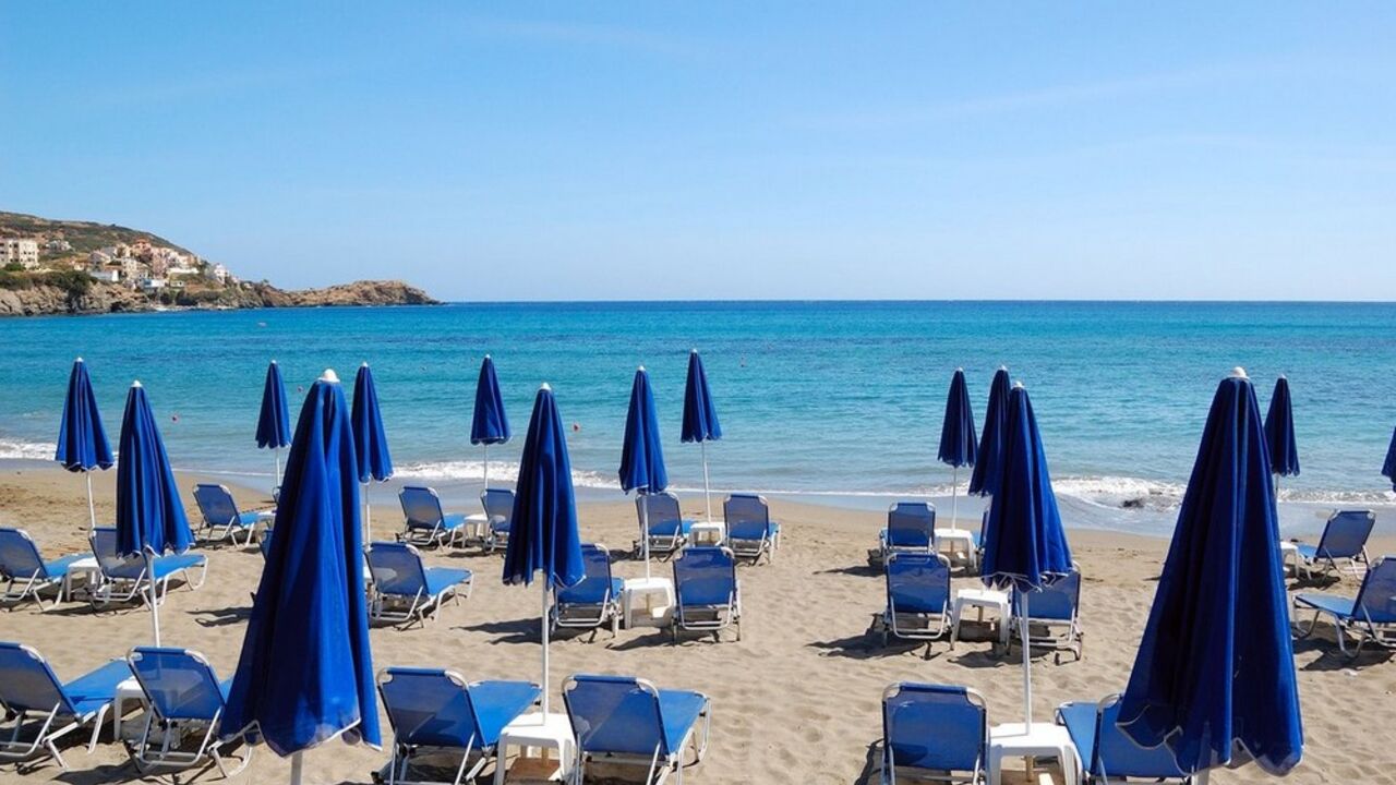 Plaža na Kritu