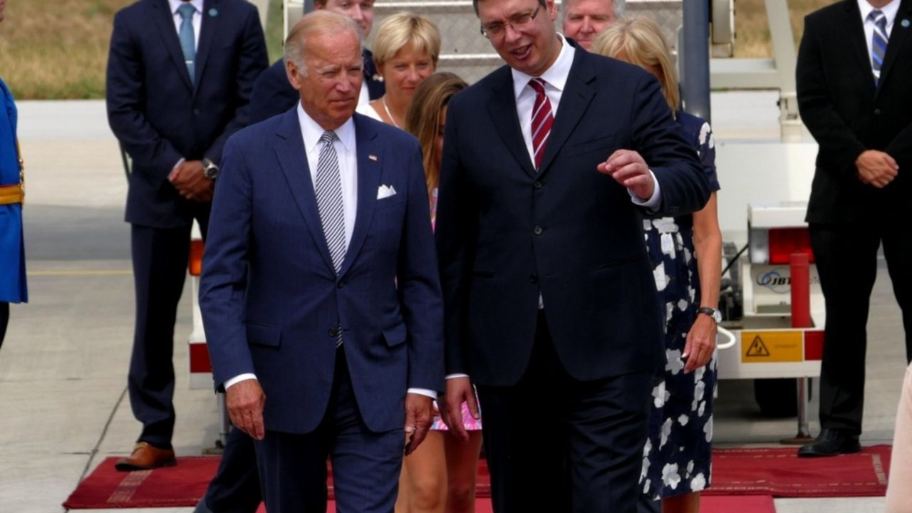Aleksandar Vučić, Džo Bajden, Aleksandar Vučić i Džo Bajden