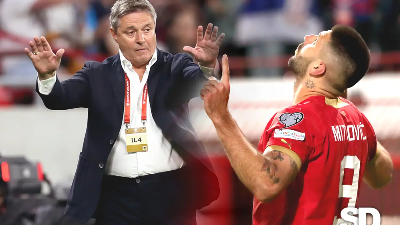 Dragan Stojković Piksi, Fudbalska reprezentacija Srbije, Aleksandar Mitrović