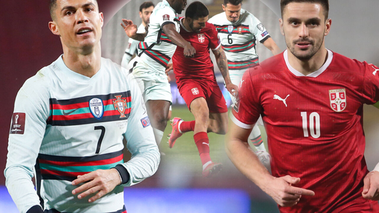 Kristijano Ronaldo, Dušan Tadić, Portugal - Srbija