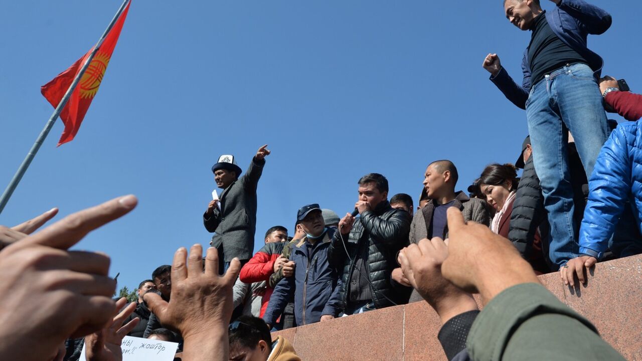 Demonstracije - Kirgistan
