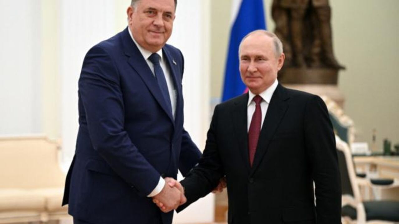Milorad Dodik, Vladimir Putin