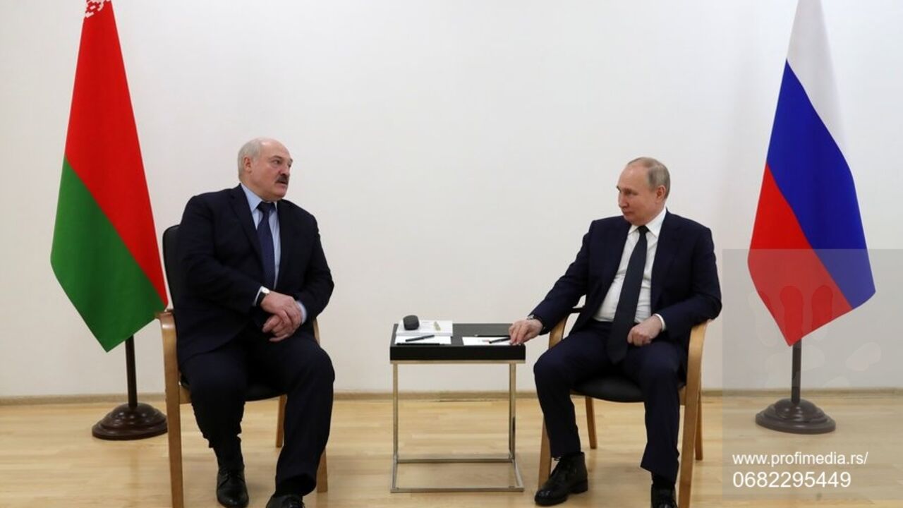 Aleksandar Lukašenko i Vladimir Putin
