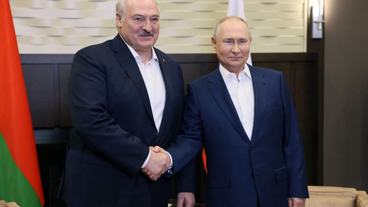 Aleksandar Lukašenko i Vladimir Putin