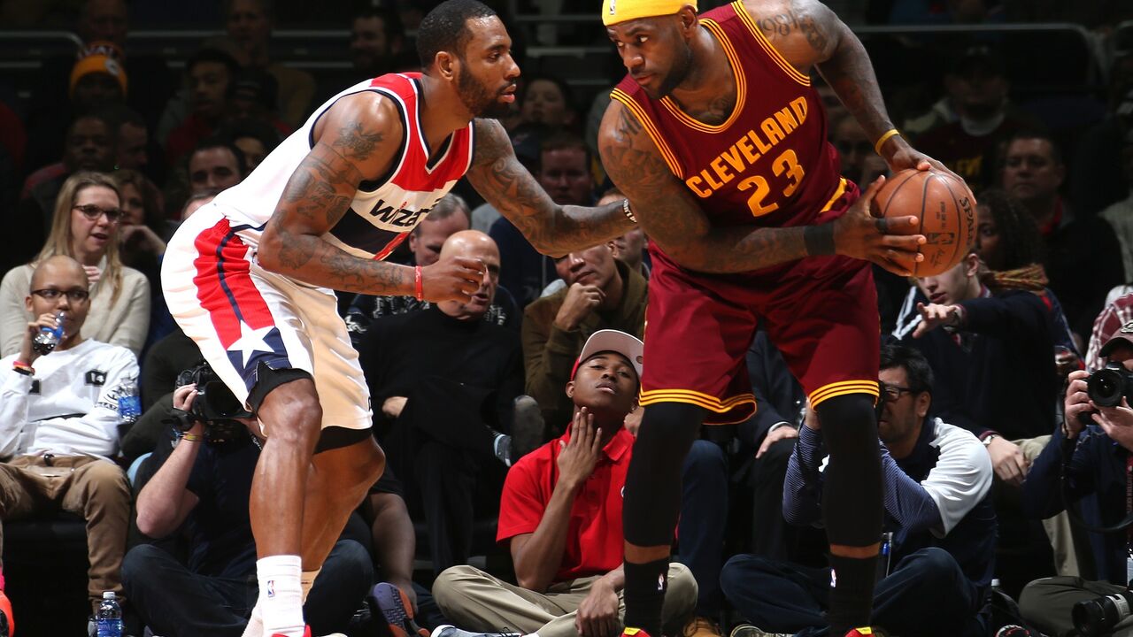 Lebron Džejms u meču Klivlenda i Vašingtona