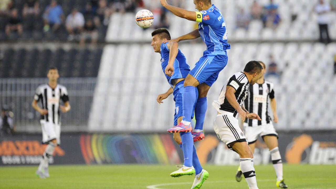 Detalj sa meča Partizan - Metalac