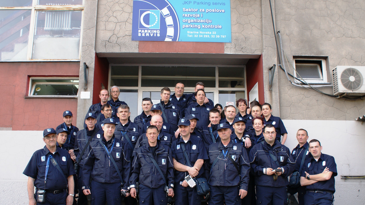 Nove uniforme Parking servis