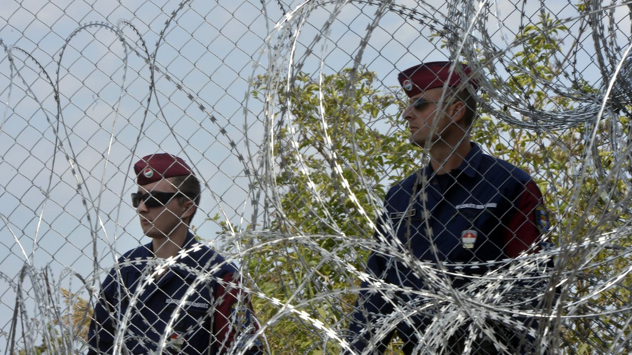 Mađarska policija na Horgošu