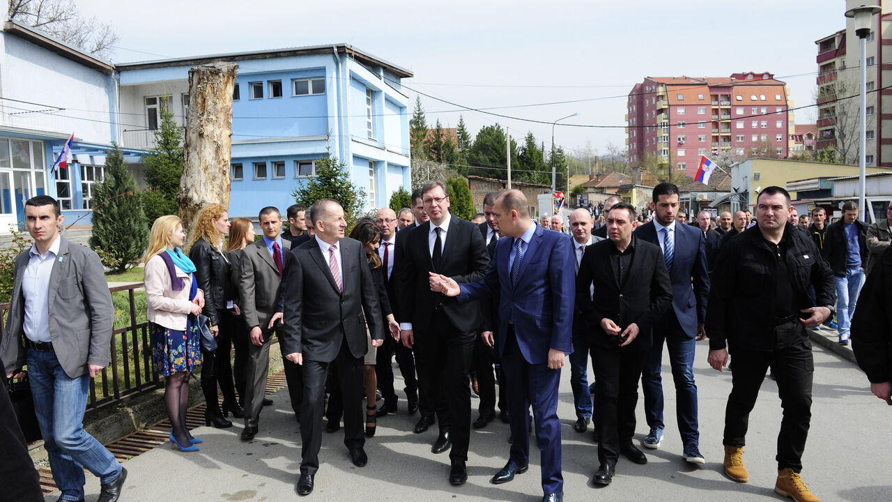 Aleksandar Vučić u Mitrovici