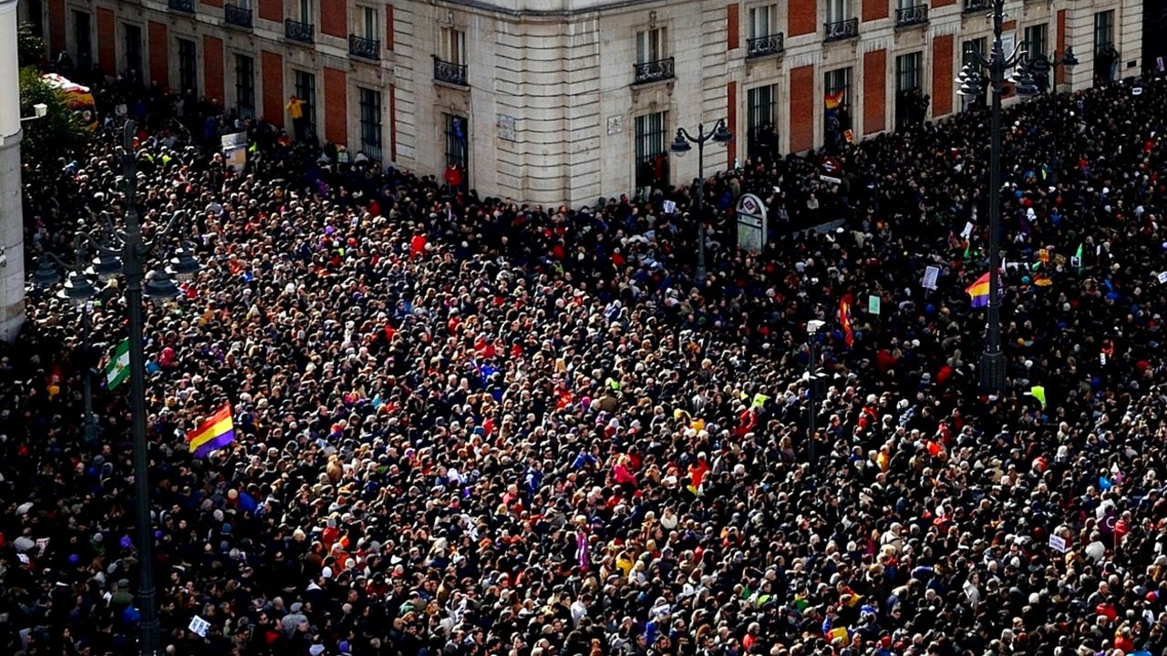 Veliki miting Podemos partije u Madridu