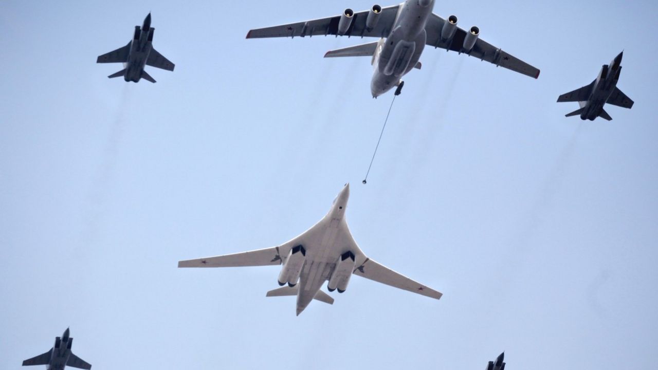 Ruska borbena grupa aviona Mig-31, Tu-160 i Il78