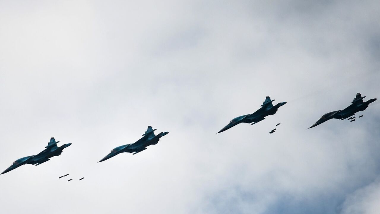 Su-34 u bombarderskom napadu