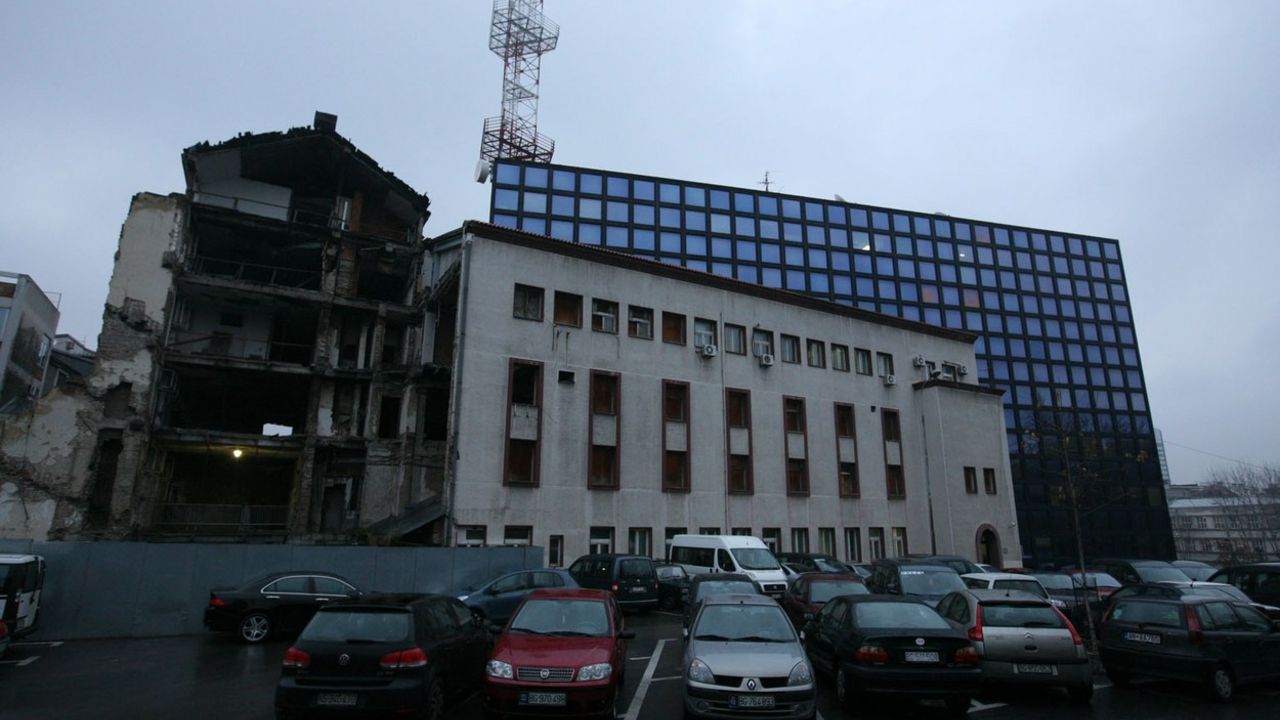 Zgrada RTS u NATO bombardovanju