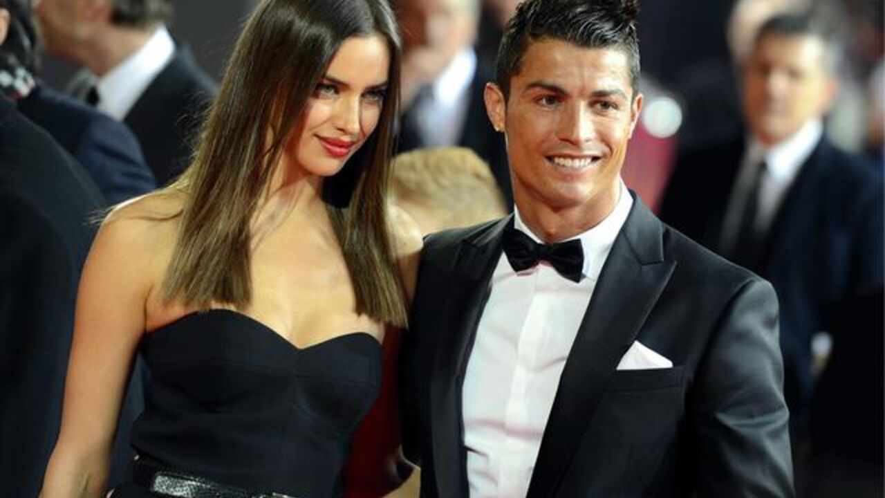 Irina Šajk i Kristijano Ronaldo.