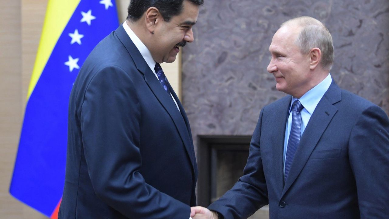 NIkolas Maduro i Vladimir Putin