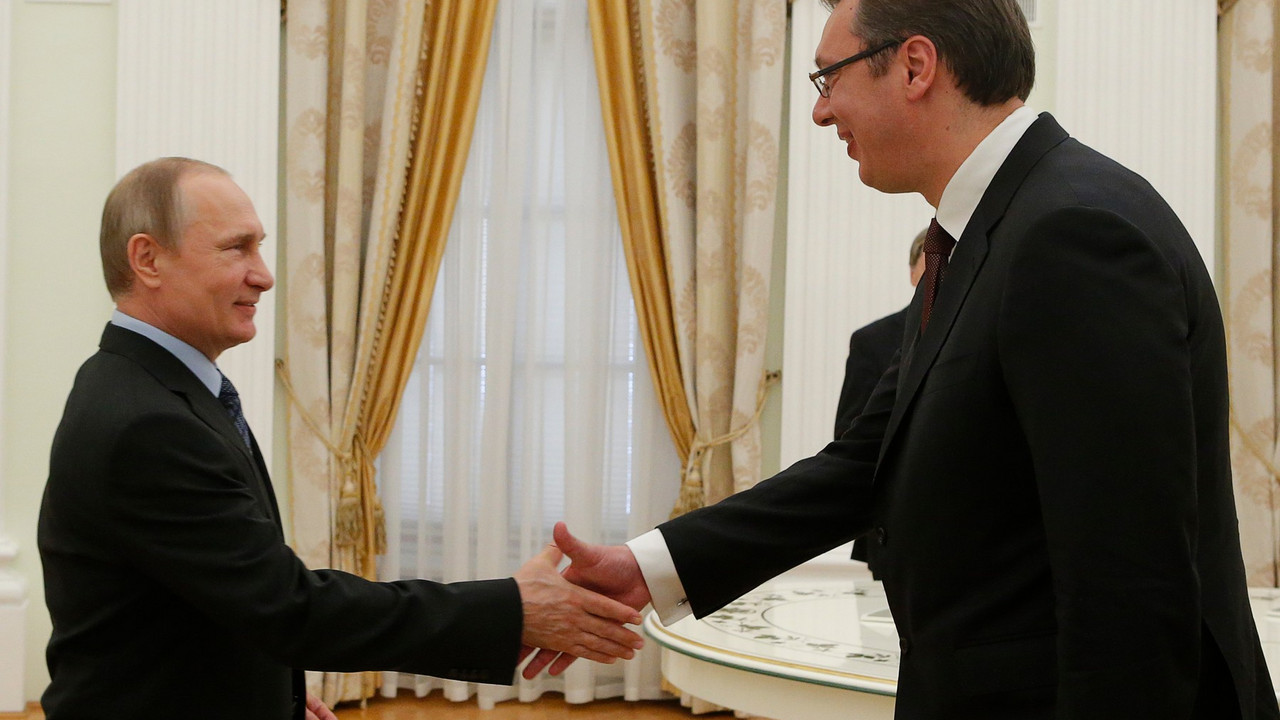Aleksandar Vučić, Vladimir Putin