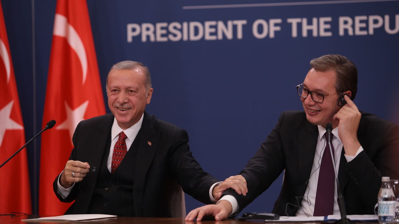 Aleksandar Vučić i Redžep Tajip Erdogan