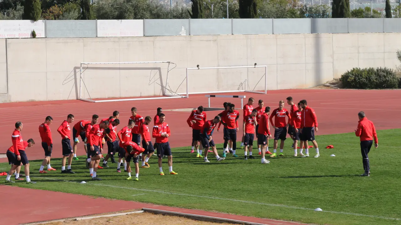 pripreme-FK-crvena-zvezda-kipar