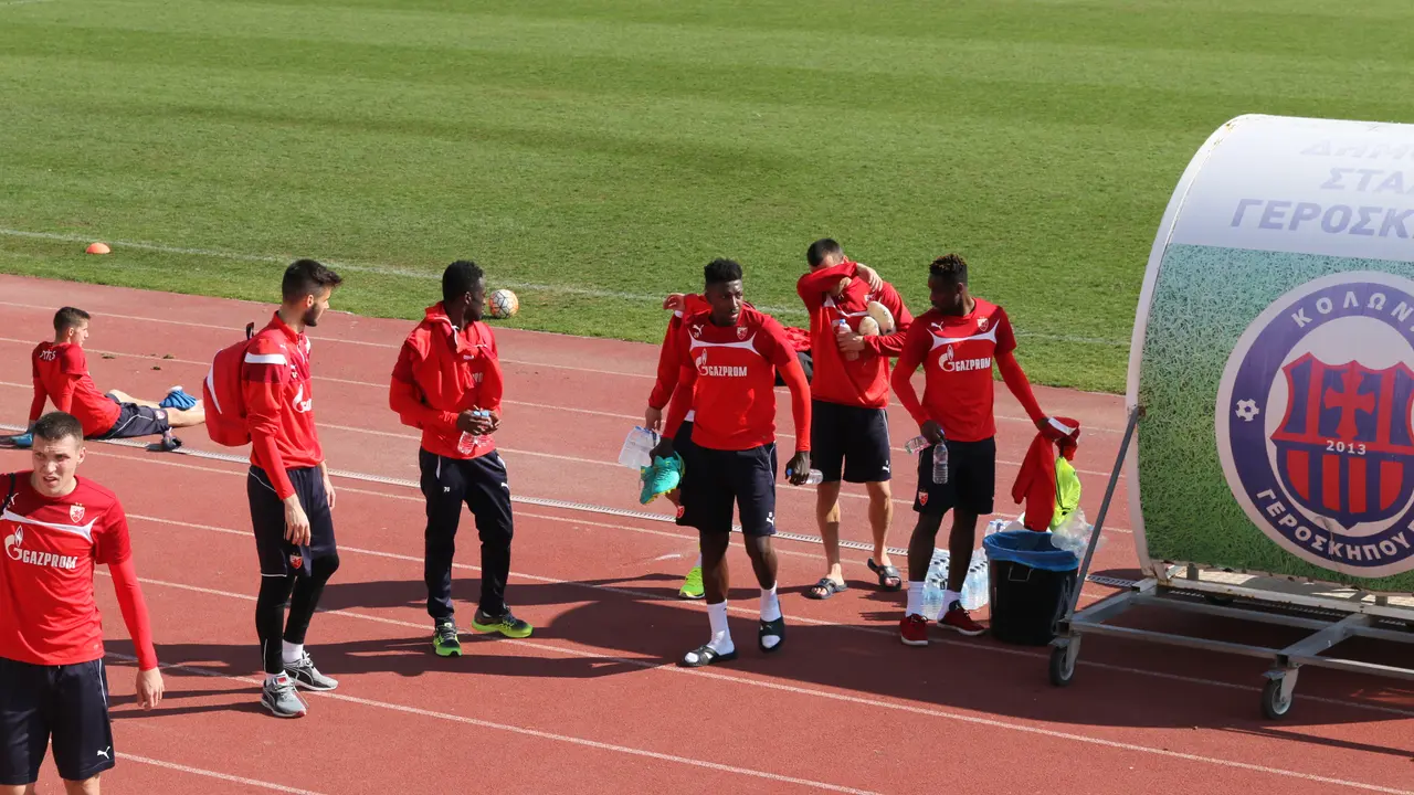 pripreme-FK-crvena-zvezda-kipar