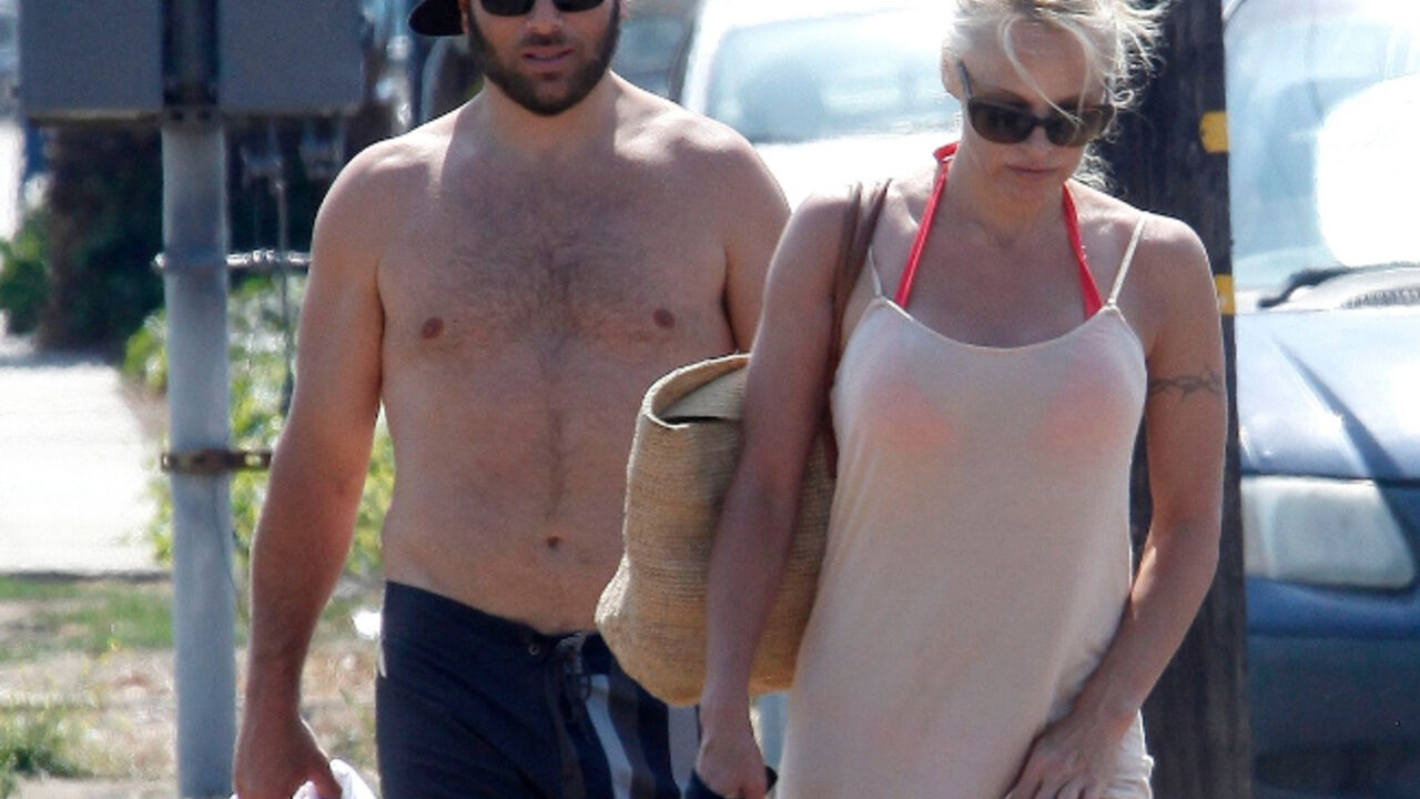 Pamela Anderson i Rik Soloman