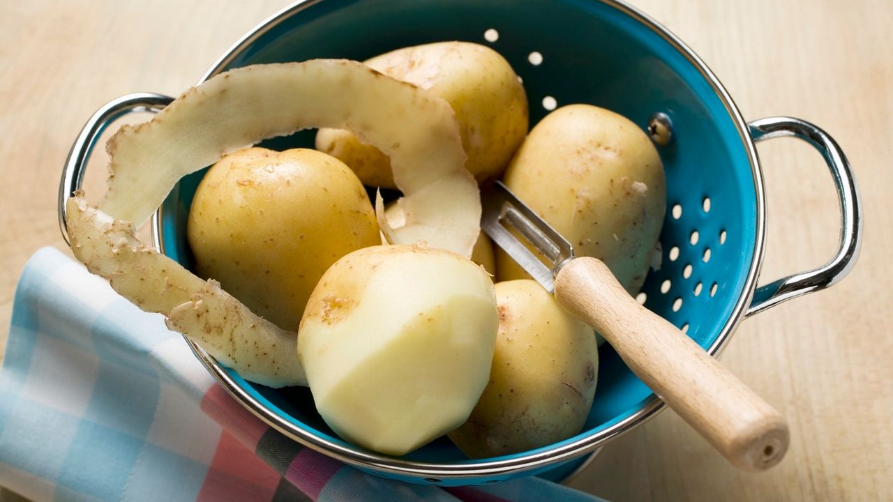 čišćenje krompira