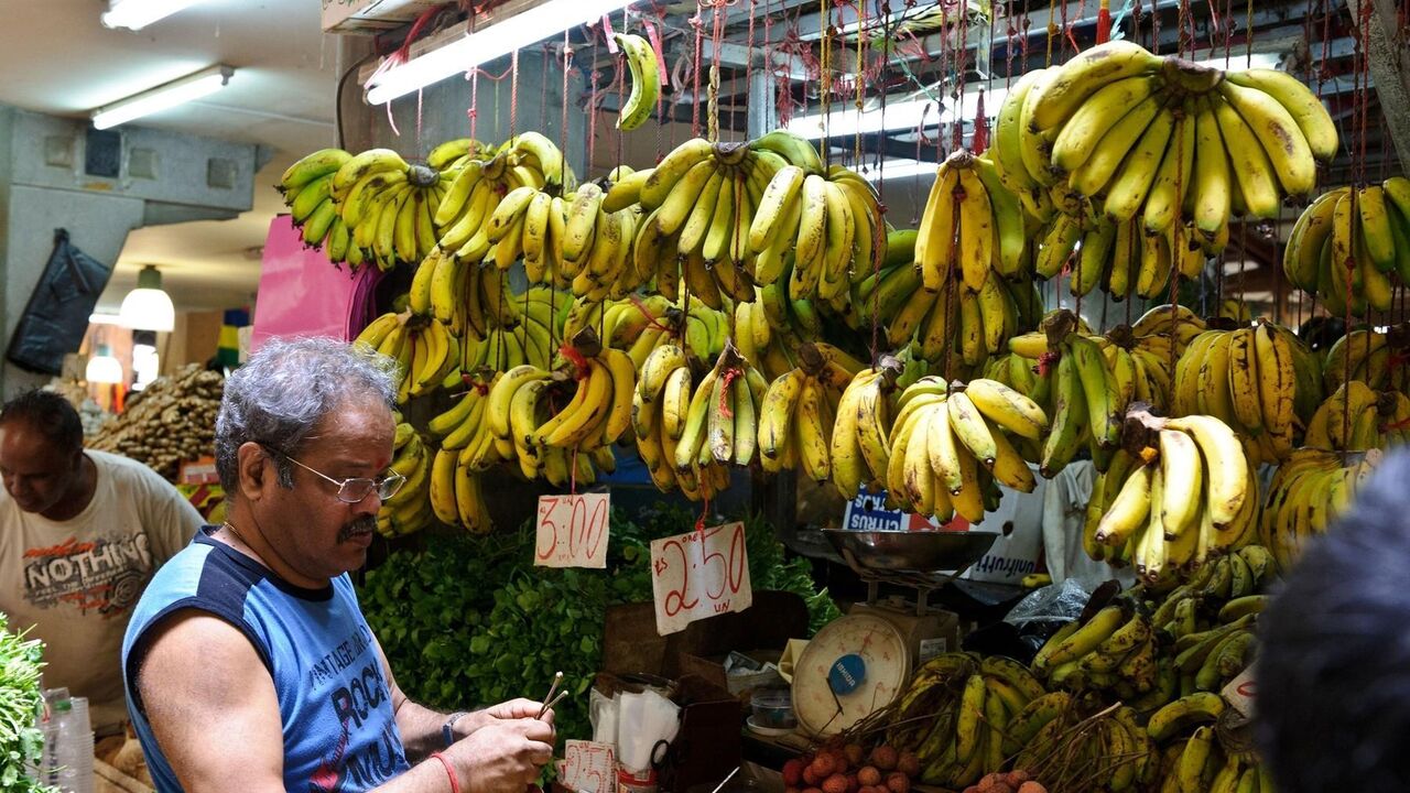 banane na pijaci