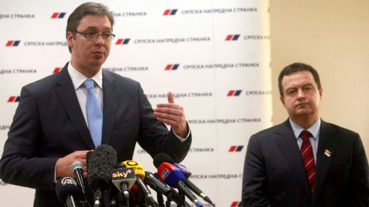 Dačić sa Vučićem