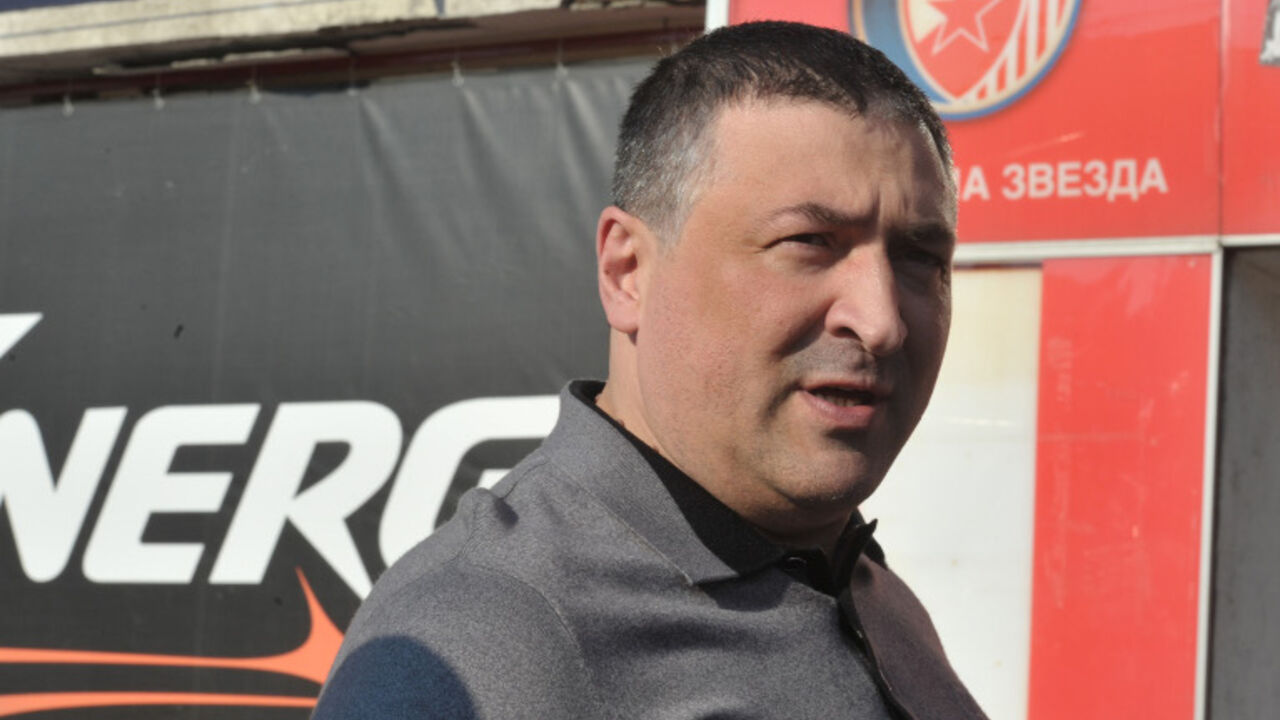 Ivica Tončev uoči sednice Upravnog odbora FK Crvena zvezda