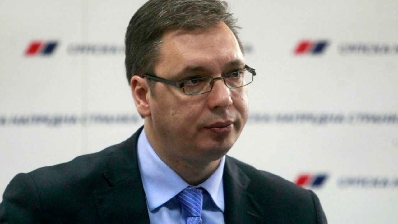 Aleksandar Vučić na sednici