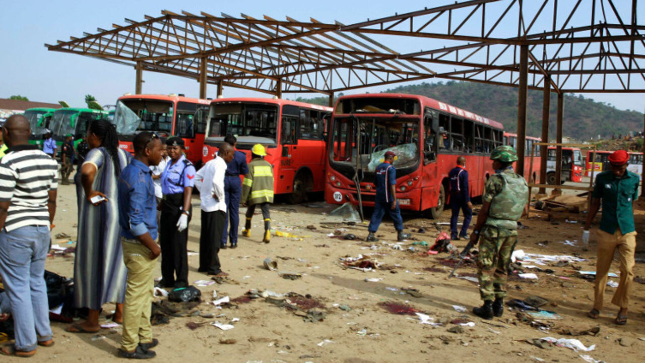 Bačena bomba na autobuskoj stanici, Nigerija