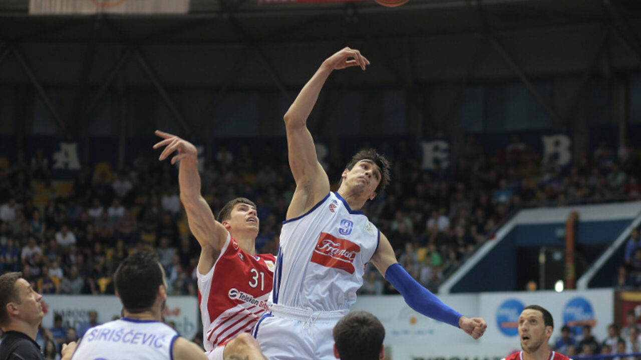 Detalj sa meča Cibona - Crvena zvezda Telekom