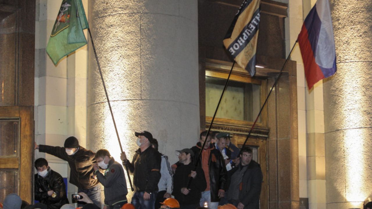 Ukrajinski demonstranti